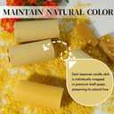 Beeswax Pillar Candles 4 Packs,100% Bees Wax Candles for Home-140 Hours Long Burning for Emergency, Natural Beeswax Candle Bulk for Relax, Pure,Smokeless & Dripless