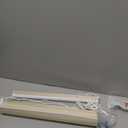 Custom Zebra Blinds for Windows Light Filtering Dual-Layer Window Shades for Privacy Free-Stop Sheer Shades Roller Blinds for Indoor Windows(19" W X 72" H, Cream)