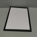 Americanflat 12x18 Poster Frame with Polished Plexiglass - Use as 11x17 Frame with Mat or Display 12x18 Photo Without Mat - Soho Collection - Deep Molding Picture Frames for Wall Display - Black