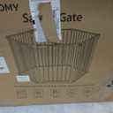 COMOMY 150" Baby Gate Extra Wide, Dog Gate for House Stairs Doorways
