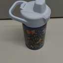 Simple Modern Disney Kids Tritan Plastic Summit Water Bottle | 12 oz BPA-Free Cup with Covered Leak Proof Straw Lid for Girls, Toddlers | Winnie the Pooh Floral