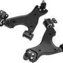 ACROPIX Front Lower Control Arms with Ball Joint Assembly Fit for Buick Enclave for Chevy Traverse for GMC Acadia Left Right Passenger Driver Side K80669 K80670 - Pack of 2 Black