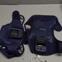 KingPavonini Cordless Knee Massager for Pain Relief, Newly 4 Motors Vibration, 5 Heat Levels, 6 Massage Modes, Knee Heating Pad for Knee Pain, Heated Knee Massager Brace, Gifts for Mom Dad (2 Packs)