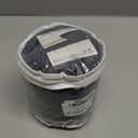 LA MEACK Couch Cushion Cover Chaise Lounge Cover Washable Separate Seat Chaise Couch Cover Stretch Sectional Sofa Slipcover(1 Piece for Chaise or Sofa 3-Seater, Dark Grey)