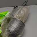 HemePaha Stackable Metal Hanging Planters, Set of 2 Black Oval Plant Hangers with 6 inch Flower Pots, Modern Wall and Ceiling Plant Holders for Indoor Outdoor Plants Home Dcor