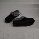 Skechers Women's Keepsakes  Ice Angel Slipper (8.5, Black)