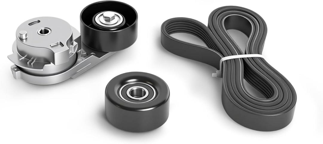90K-38178A Drive Belt Tensioner Pulley Kit Fit for Chevy Colorado Fit for GMC Canyon 2004-2012, Fit for Hummer H3 2006-2010, Fit for Isuzu i-280/i-350 2006, Fit for Isuzu i-290/i-370 2007-2008 90K-38178A Drive Belt Tensioner Pulley Kit Fit for Chevy Colorado Fit for GMC Canyon 2004-2012, Fit for Hummer H3 2006-2010, Fit for Isuzu i-280/i-350 2006, Fit for Isuzu i-290/i-370 2007-2008