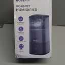 ROSEKM Humidifiers for Bedroom, 2.0L Cool Mist Humidifier for Home Plant and Baby Nursery, Quiet Ultrasonic Humidifier with 360 Nozzle, Auto Shut-Off, Filterless, Black