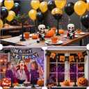 Halloween Decorations Indoor - 2 Pack 24 Inch Halloween Spooky Tree with Lights, Light Up Tabletop Black Tree Decor for Home Party