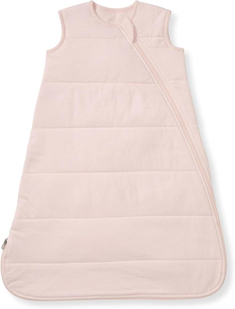 Burt's Bees Baby Unisex Newborn Essentials 100% Organic Cotton Beekeeper Wearable Blanket (Medium, Quilted Pink)