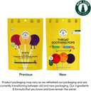 Kids Throat Soothing Lollipops by Beekeeper's Naturals - Doctor Formulated Immune Support, Vitamin D & Honey, Under 2g Sugar, Clean Ingredients,15 ct