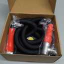 Pocket Hose 50 FT Silver Bullet 2.0 Expandable Garden Hose w/Turbo Shot Nozzle, AS SEEN ON TV, Lead-Free, Solid Aluminum Connectors, Easy On/Off Valve, Kink-Free, Leak-Proof