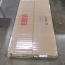 LOAAO Black Metal Framed Bathroom Mirror for Wall, Large 72X32 Inch Rounded Rectangle Mirror, Matte Black Bathroom Vanity Mirror Farmhouse, Anti-Rust, Tempered Glass, Hangs Horizontally or Vertically