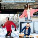 Ramede 4 Pcs Unisex Winter Ear Muffs Faux Fur Earmuffs Foldable Ear Warmers Light Weight Winter Warm Earmuffs with Plastic Headband Cover Warmers for Men Women