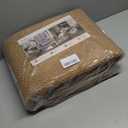 Washable Area Rug 6x9 Large Jute Like Rug for Living Room, Soft Non Slip Rugs Carpet for Dining Room Bedroom Cotton Boho Woven Braided Rugs Home Office Decor, Brown