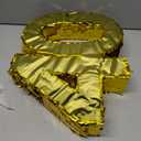 Sparkle and Bash Gold Foil Number 40 Pinata - Gold Foil Elegance for 40th Birthday Decorations - Easy-Fill Top Flap for Birthday Party - Hang & Centerpiece for Party Decor - Small - 16.5 x 3 x 13 in