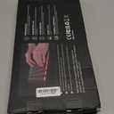 Wireless Keyboard and Mouse Combo, RGB Backlit, Rechargeable & Light Up Letters, Full-Size, Soft Typing, Sleep Mode, 2.4GHz Quiet Keyboard Set for Mac, Windows, Laptop, PC, Trueque (Black)