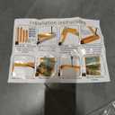 Frame Size 25x25 Inches (Gold)