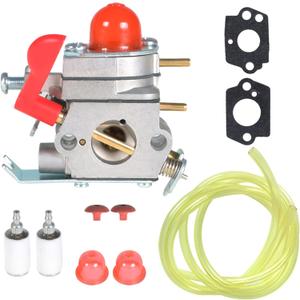 Carburetor Kit 530071811 Replacement for Poulan Pro PP025 PP125 P4500 P4500F PP258TP PP25E C1U-W19 358.791530 25cc