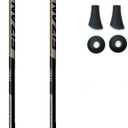 FIZAN Speed Model, Swift Nordic Aluminium Walking Poles (Black)