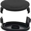 AC41HCA Weed Eater Spool Cap Cover Compatible with Homelite Electric String Trimmer UT41110 UT41112 UT41121 UT41120 UT41113 UT41122 UT41112B,Replacement Weed Whacker Parts,Black,2 Pack