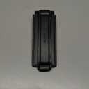 Universal Tablet Hand Strap Holder, 360 Degrees Swivel Leather Handle Grip with Elastic Belt, Secure & Portable for 12.9" Tablets (iPad Pro 2018),Black