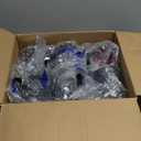 Qipecedm 6 Pack Porcelain Coffee Mugs Set, 12 Ounces Ceramic Coffee Mugs, Matte Black Coffee Mug, Restaurant Cups for Coffee, Tea, Cappuccino, Cocoa, Cereal, Black outside and Colorful inside