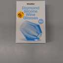 Wine2Go Diamond Silicone Wine Glasses 9oz