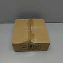 Amber Glass Bud Vases Set of 5, Gold Flower Vase for Centerpieces, Small Clear Vases in Bulk for Wedding Decorations, Vintage Vase for Table, Recepetion, Home Dcor