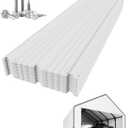 GarveeLife Roofing Panels for Metal Carport 20x25 ft, 20x20 ft, Heavy Duty Metal Carport Kits, 27 Ga. Galvanized Steel Ribbed Panels, 60.23 in x 19.68 in, 16 Pcs, White