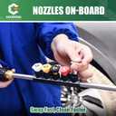 Pressure Washer Gun 3600 PSI with Extension Wand, Nozzle Holder & 5 Spray Tips, M22-14mm Fitting, Replacement for Ryobi, Karcher, Honda, Greenworks, Briggs & Stratton, Gas Power Washer