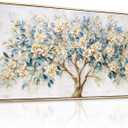 VXMXFTE Large Canvas Abstract Tree Decor Painting Wall Decoration For Living Rooms And Dining Areas This Golden Life Tree Printed Painting Is An Wall Art Piece For Home Decor, Size: 40"L x 20"W