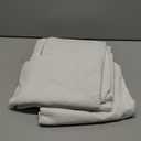 KOUFALL Ivory Blackout Curtains 90 Inches Long,Linen Back Tab Black Out Pleated Antique Curtains for Living Room Bedroom 52 x 90 Inch Length 2 Panel Set