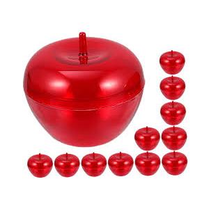 Red Shape Candy Storage Boxes Multi-purpose Wedding Favor Containers for Treats Biscuits and Chocolates for Parties and Celebrations 2 boxes