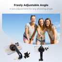 K&F CONCEPT Popod 72" Phone Tripod, 3-in-1 Clip & Magnetic Selfie Stick with Remote, Automatic Phone Tripod Stand, Compatible with iPhone 17-12 Series Osmo Pocket 4/3 Insta360 X5 Android Phones