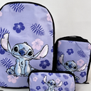Blossom Koala Backpack for Girls Kids Backpack with Lunch Box and Aesthetic Pencil Case 3PCS Cute Bookbag Set 17 inch Kawaii School Bag with Side Pocket Casual Daypack Backpacks