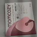 Momcozy Larger Breast Therapy Packs, Hot and Cold Breast Pads with 2 Soft Covers, Breastfeeding Essentials2 PackPink