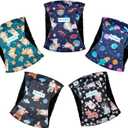 Paw Legend Washable Dogs Diapers Male Dog Belly Bands for Male Dogs Diapers Reusable Puppy & Doggie Diapers Male (5 Pack, Large)