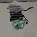 1 Mode Flashlights 6 Pack, Bright Zoomable LED Tactical Flashlight High Lumens, Water Resistant Portable Pocket Flash Light for Emergency, Camping Essentials, Gift - SL2000 (Black)