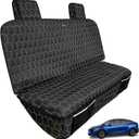 Car Seat Covers for Dogs ,Bench backseat Protector for Pets with Headrest for 2020-2022 Model Y, Easy Cleanup and Non slip