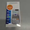 Scientific Calculators, IPEROT Black Math Calculator with 417 Function, Solar Battery Power and 4-Line Display, School Supplies for Middle High College Students Teachers (Black 991ES)