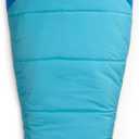 THE NORTH FACE Kids Wasatch Pro 20 Sleeping Bag | 20F / -7C Insulated Mummy Bag, Synthetic Insulation, Side-Zip Entry (Regular Right-Hand, Hero Blue/Norse Blue-NPF)