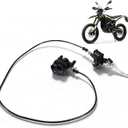 Upgraded Left Rear Brake Assembly, Fit for Surron Ultra Bee Electric Dirt Bike - Replacement for Sur-Ron Ultrabee Brake Master Caliper Lever Kit, Upgrade Better Braking Performance