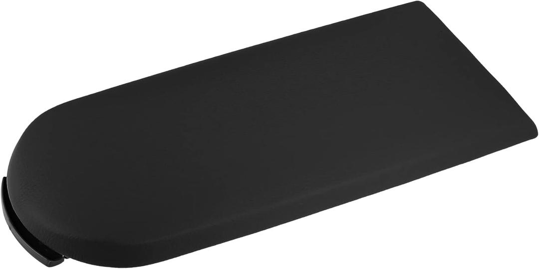 ACROPIX Center Console Lid Armrest Cover Cap Panel Fit for Volkswagen Beetle with Latch Lip - Pack of 1 Black