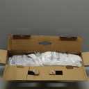 ComfyBumpy 1-Pack Bed Rail for Toddlers 55.5" L x 19.5" H | Toddler Bed Rails for Twin, Full, Queen & King Mattress Size | Swing Down Rail Guard | Mattress Side Rail for Kids | White