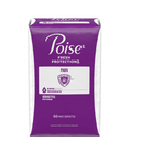 Poise Incontinence Pads for Women, 4 Drop Moderate Absorbency, Regular Length, 132ct, Pack Of 2
