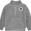 Gerber Baby NFL Team Sherpa Mock Neck Pull Over Sweatshirt (Gray)