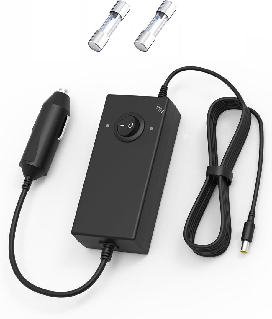 VHBW 12V Car Charger for Goal Zero Yeti 150, 200X, 400, 400 Lithium, 500X, 1000, 1250, 1400, 1500X, 3000, 3000X, 6000X and Sherpa 50, 100, and 100AC