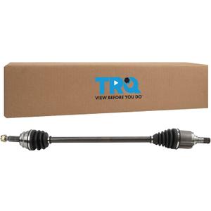 TRQ Front Right CV Axle Shaft Assembly Passenger Side Compatible with 2007-2011 Dodge Caliber 2007-2017 Jeep Compass Patriot