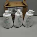 Dove Body Wash 3 Count Sensitive Skin For 24hr Lotion-Soft Skin Moisturizing Skin Cleanser Gentle Hypoallergenic Formula with No Sulfates No Parabens